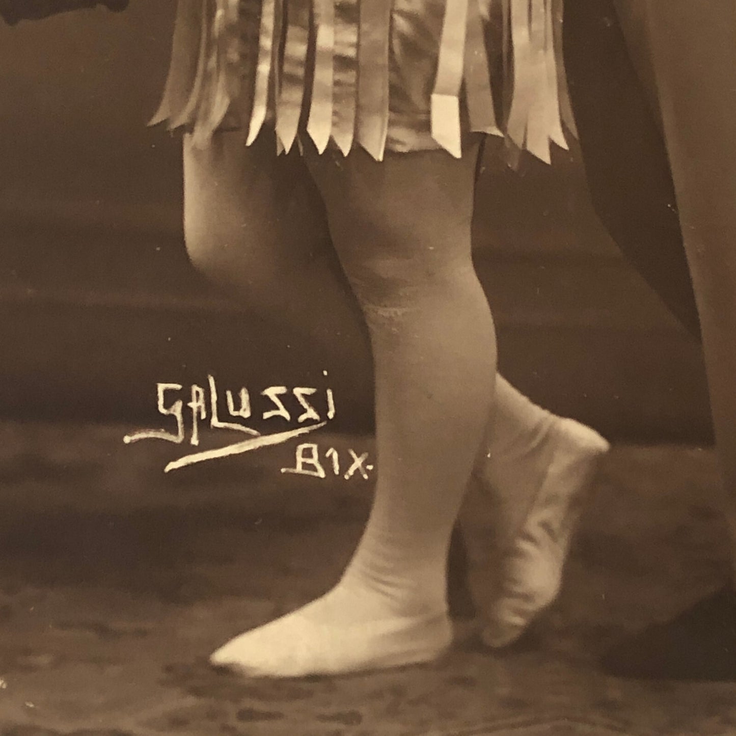 Circus Balancing Act Equilibrist Performer Photo Photograph Vintage