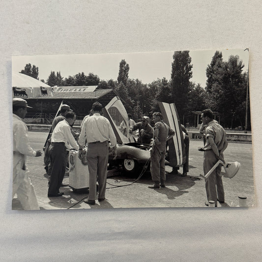 Fiat Abarth 750 Bertone 1956 Monza Photo Photograph Modern Print
