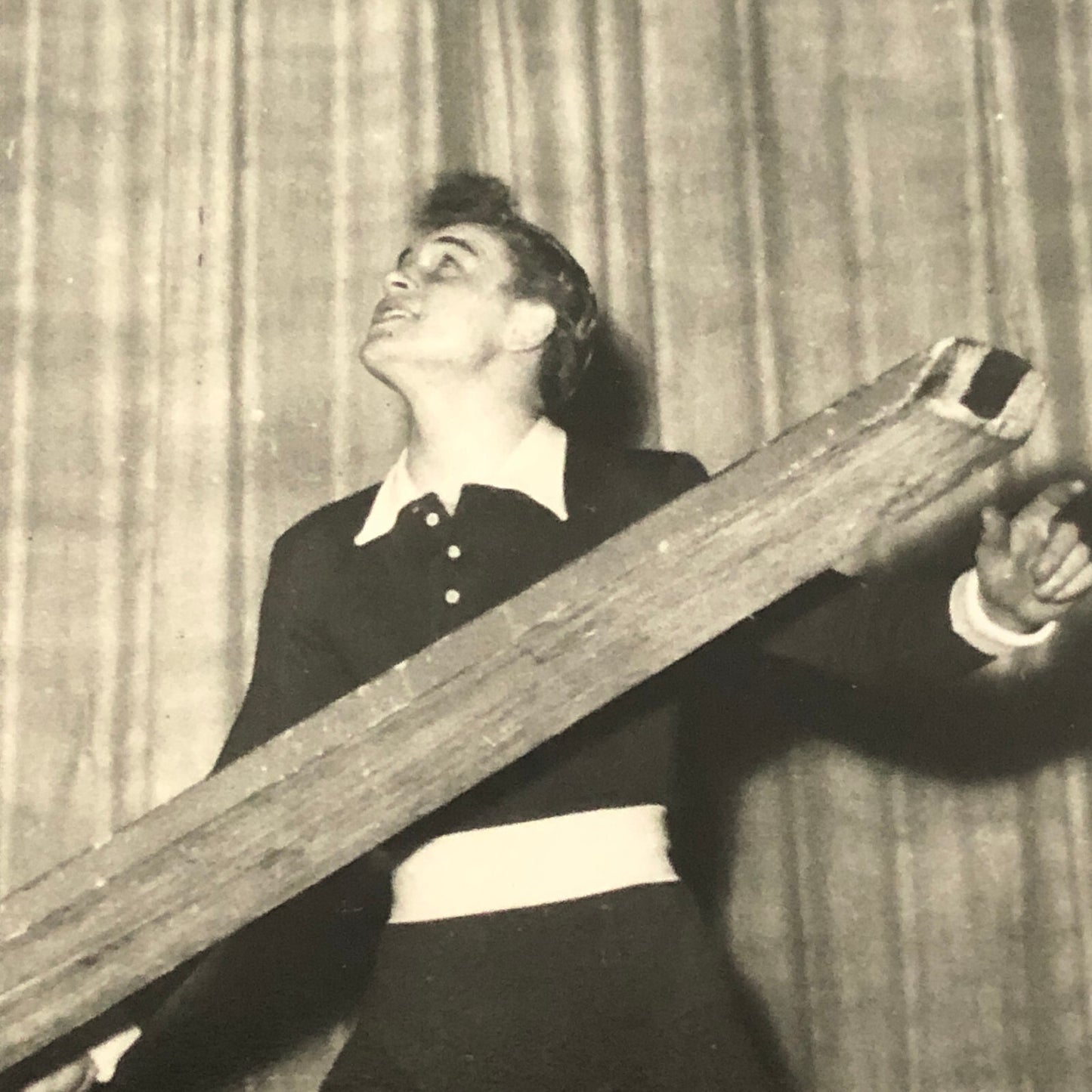 Circus Performer Balancing Act on Unicycle Photo Photograph Denmark