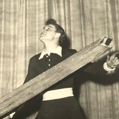 Circus Performer Balancing Act on Unicycle Photo Photograph Denmark