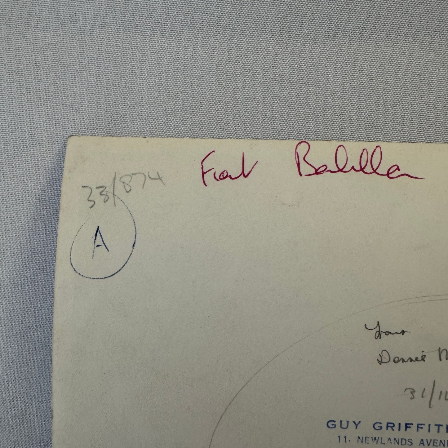 Vintage Racing Photo Fiat Balilla at Hillclimb Race Guy Griffiths Photo