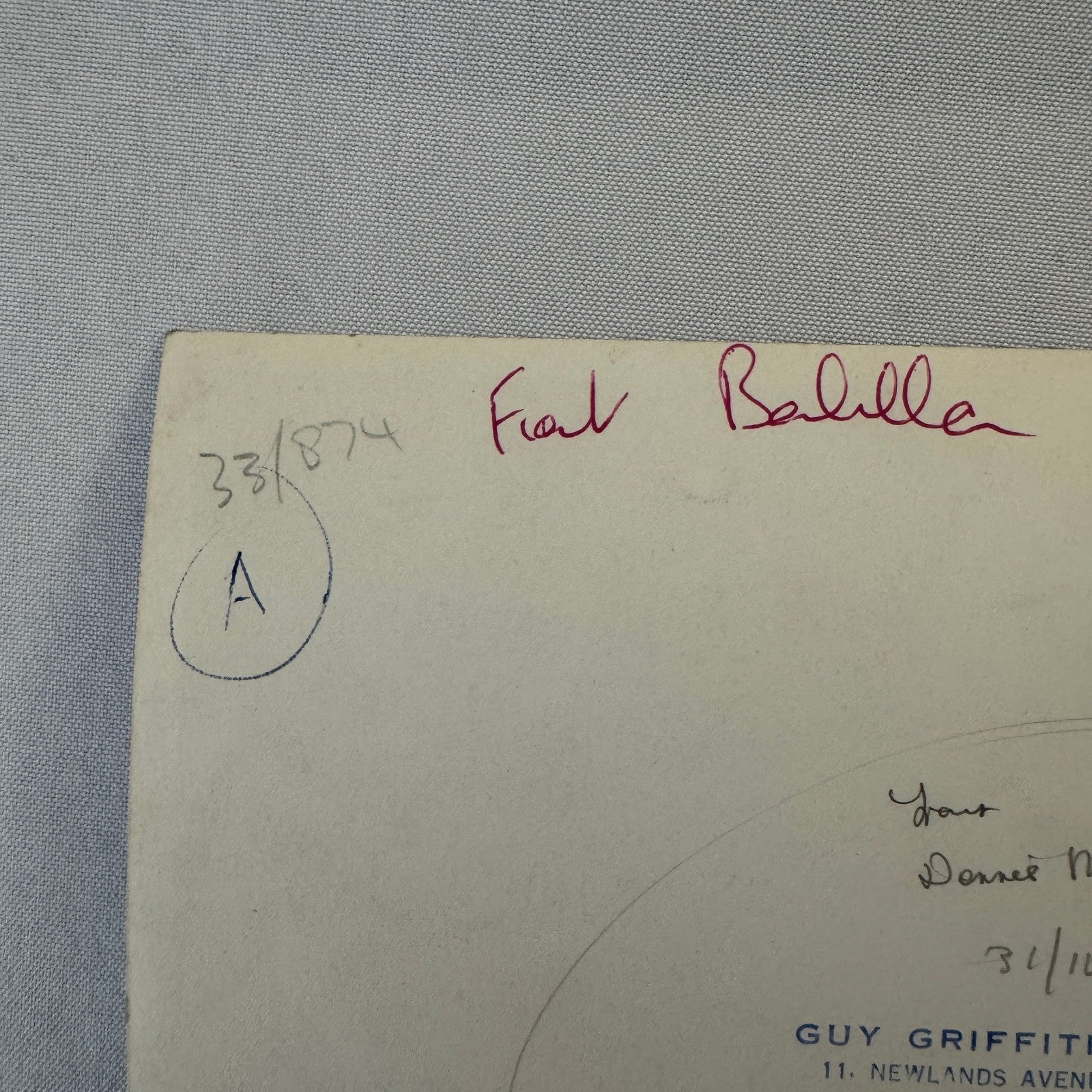 Vintage Racing Photo Fiat Balilla at Hillclimb Race Guy Griffiths Photo