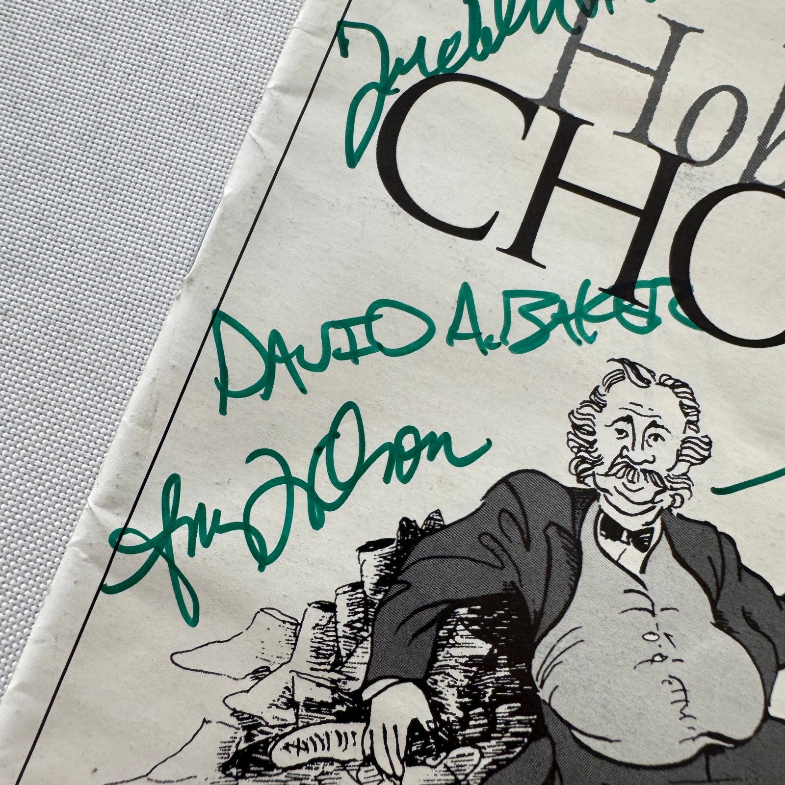 Hobson's Choice Cast Signed Theater Playbill Autographed Signature 2002
