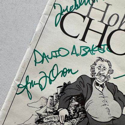 Hobson's Choice Cast Signed Theater Playbill Autographed Signature 2002