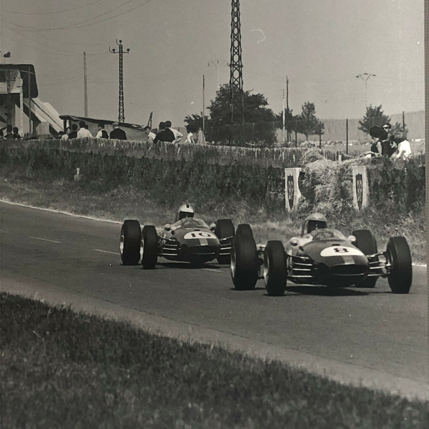 Vintage Car Racing Photo Photograph - Formula 2 Race F2 - Jack Brabham +