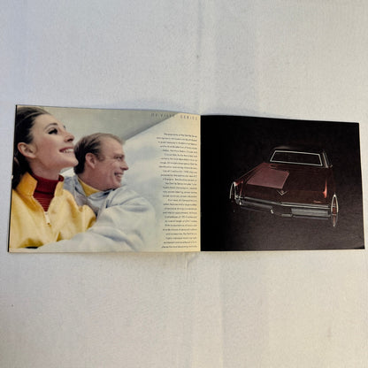 1968 Cadillac Car Sales Brochure Catalog Fleetwood Brougham Eldorado DeVille