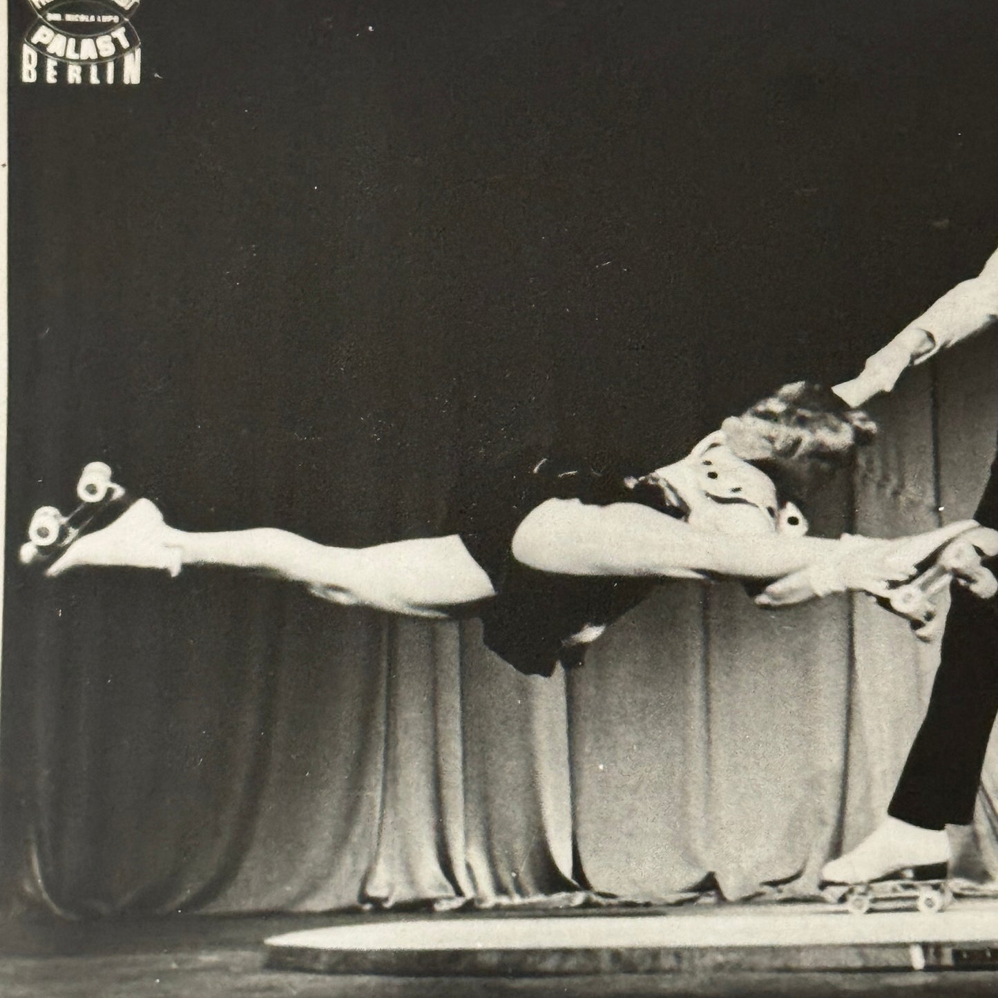 Vintage Circus Rollerskating Roller Skate Act Photo Photograph Berlin