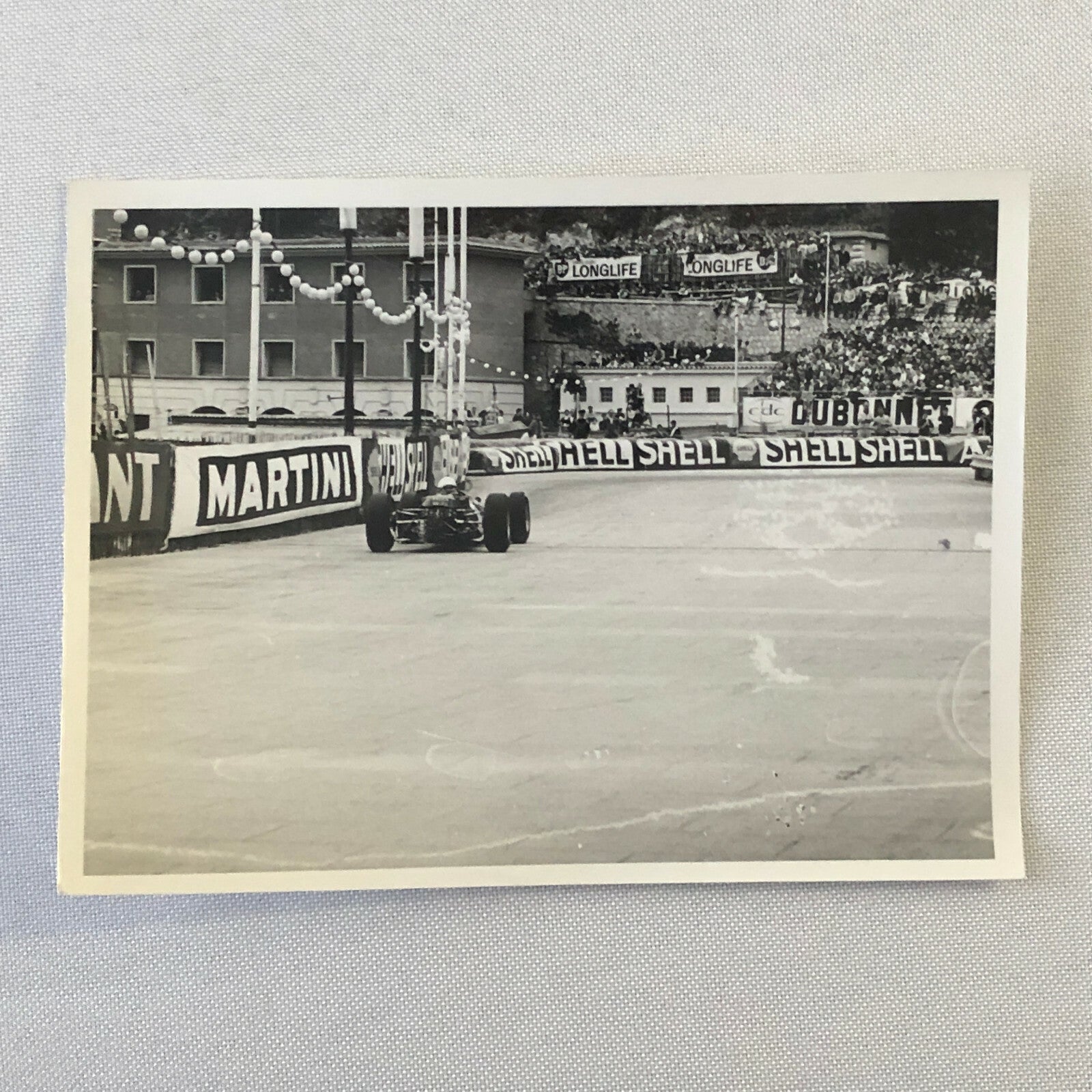 Vintage Grand Prix Car Racing Photo Photograph Print