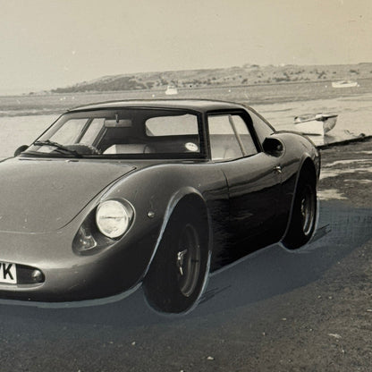 Vintage KIT CAR Custom Photo Photograph Print Hand Highlighted