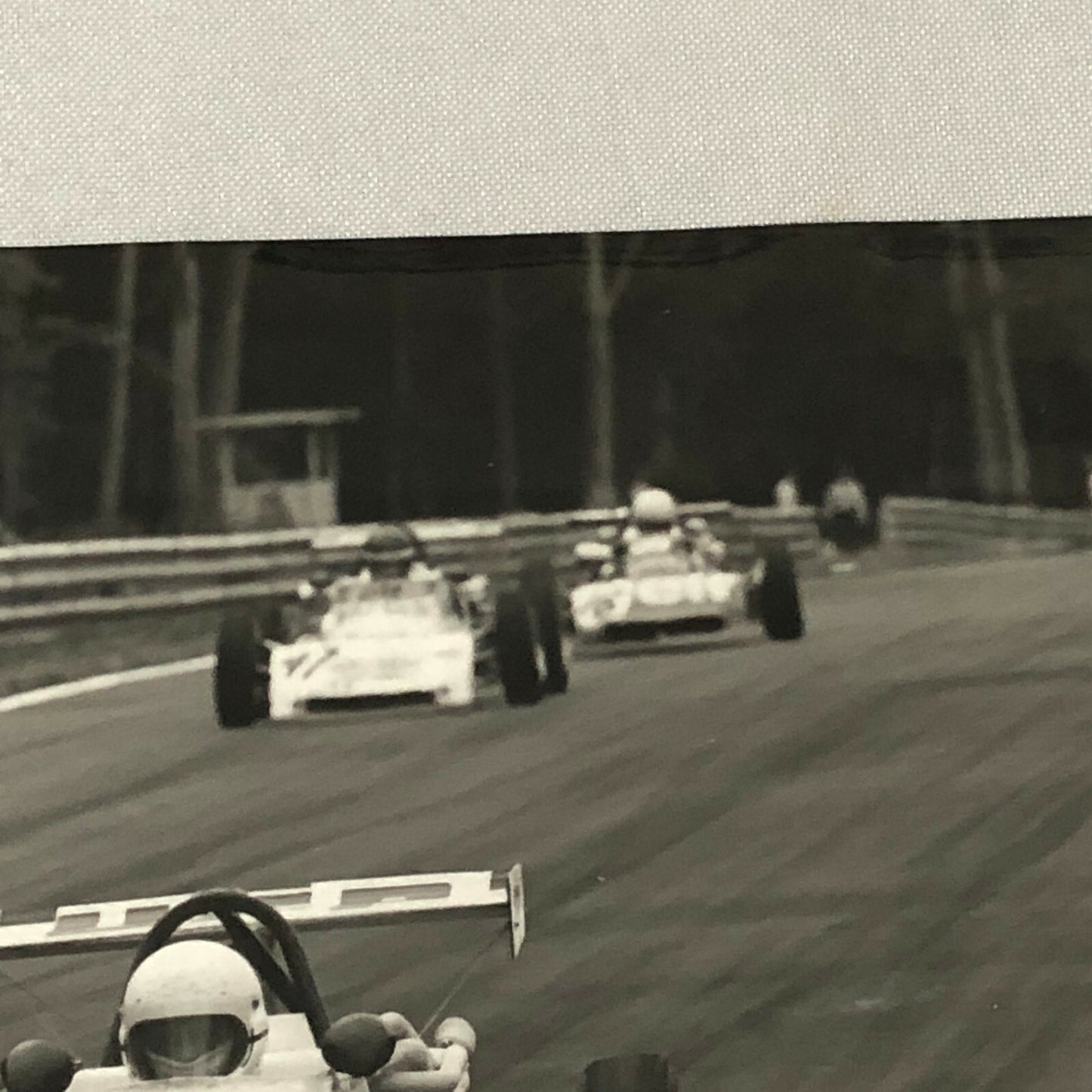 Vintage 1975 Formula 2 F2 Racing Photo Photograph Rouen Grand Prix Cars