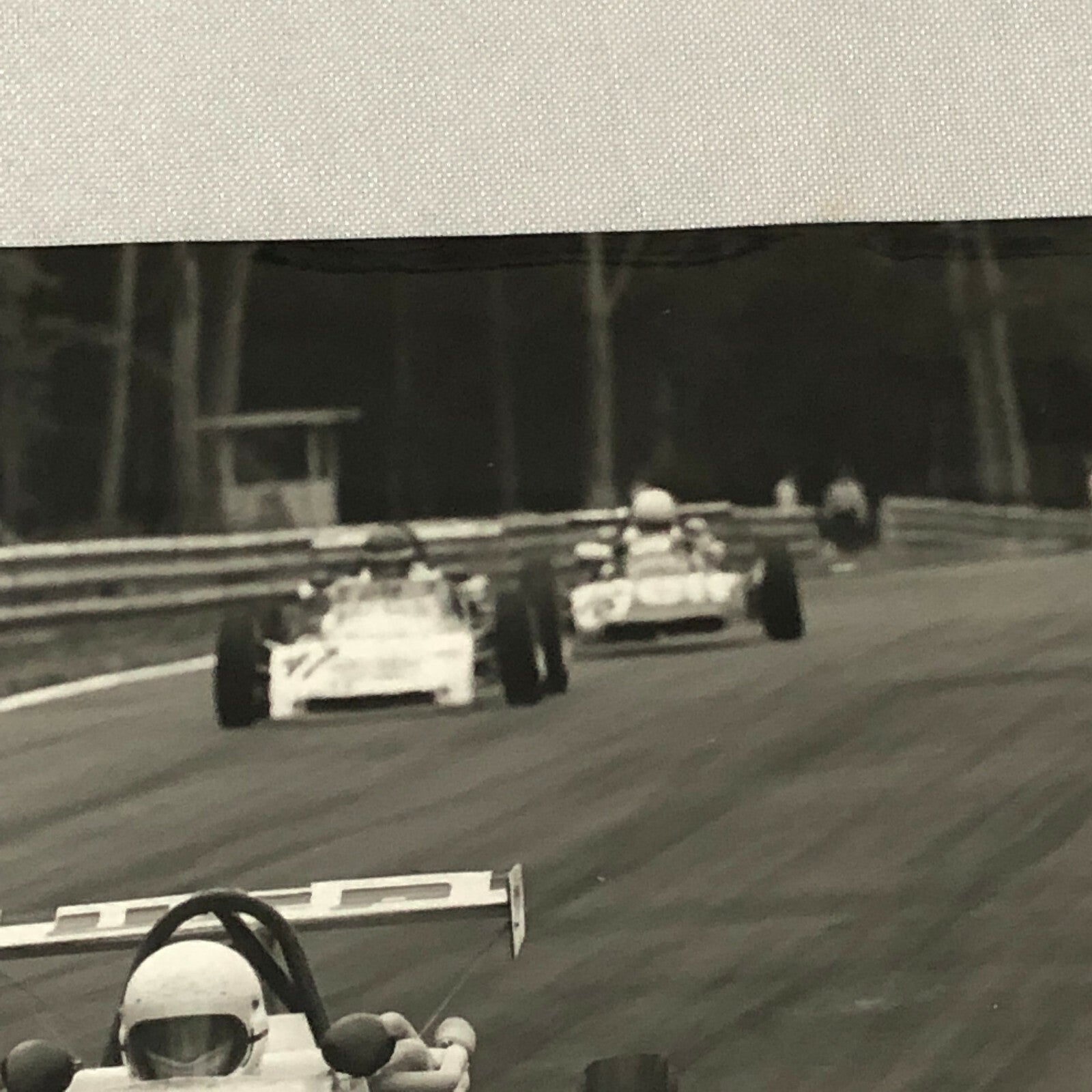 Vintage 1975 Formula 2 F2 Racing Photo Photograph Rouen Grand Prix Cars