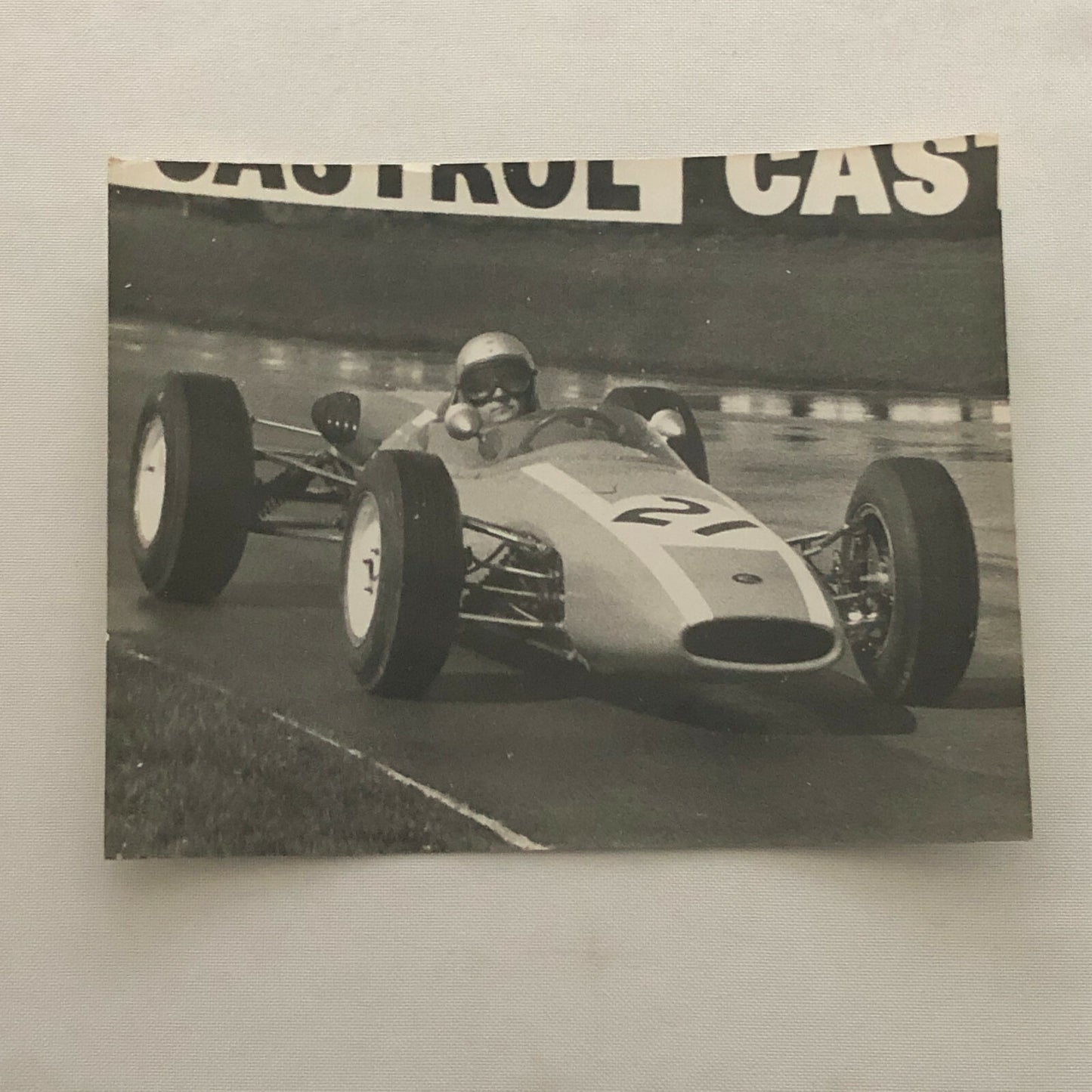 Vintage Grand Prix Racing Car Photo Photograph Print 
