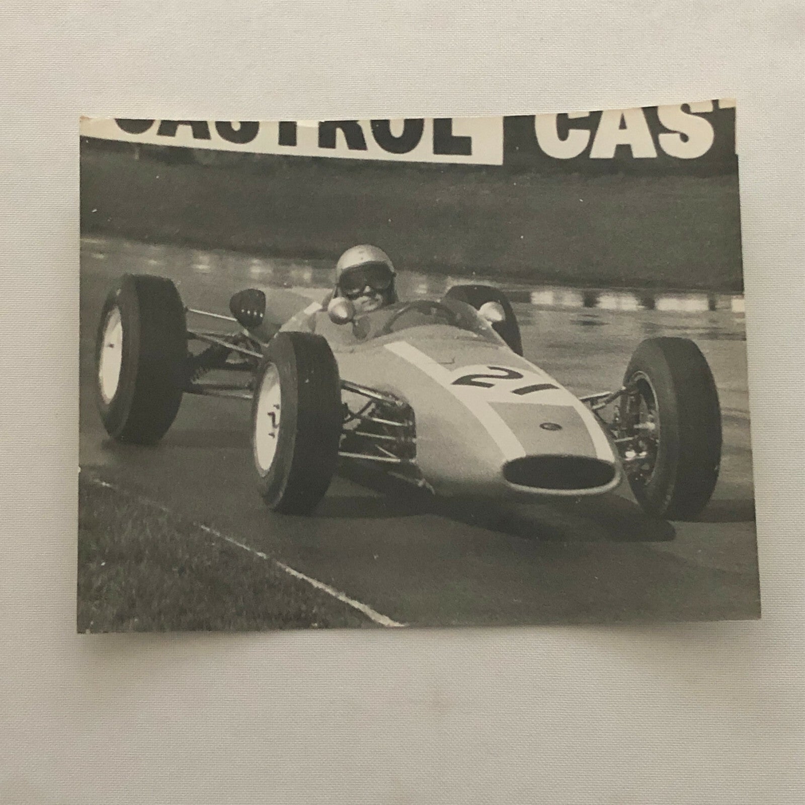 Vintage Grand Prix Racing Car Photo Photograph Print 