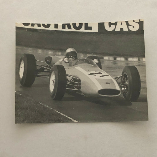 Vintage Grand Prix Racing Car Photo Photograph Print 