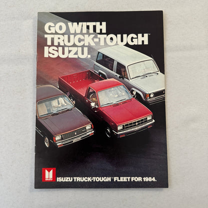 1984 Isuzu Sales Brochure Catalog Trooper II I-Mark P'Up Pickup IMark I Mark Pup