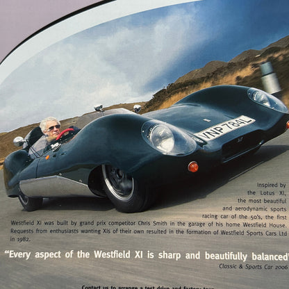 Westfield XI Kit Car Sales Brochure Advertising