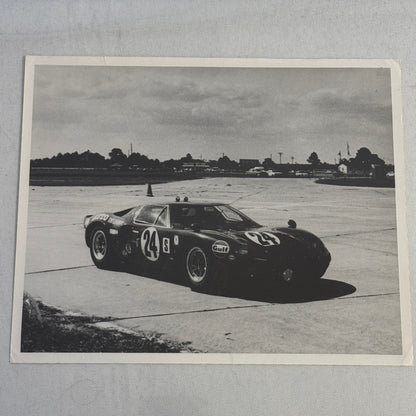 Vintage Racing Photo Photograph Ford GT40 Sebring 1969 Dieter Oest Francis Grant