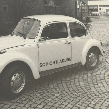 Vintage Volkswagen Beetle VW Bug Car Photo Photograph Print 1977