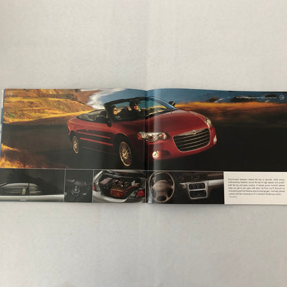 2005 Chrysler Sebring Convertible and Sedan Sales Brochure Catalog