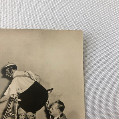 Circus Clown Performer on Bicycle Bike Photograph Photo Berlin Germany
