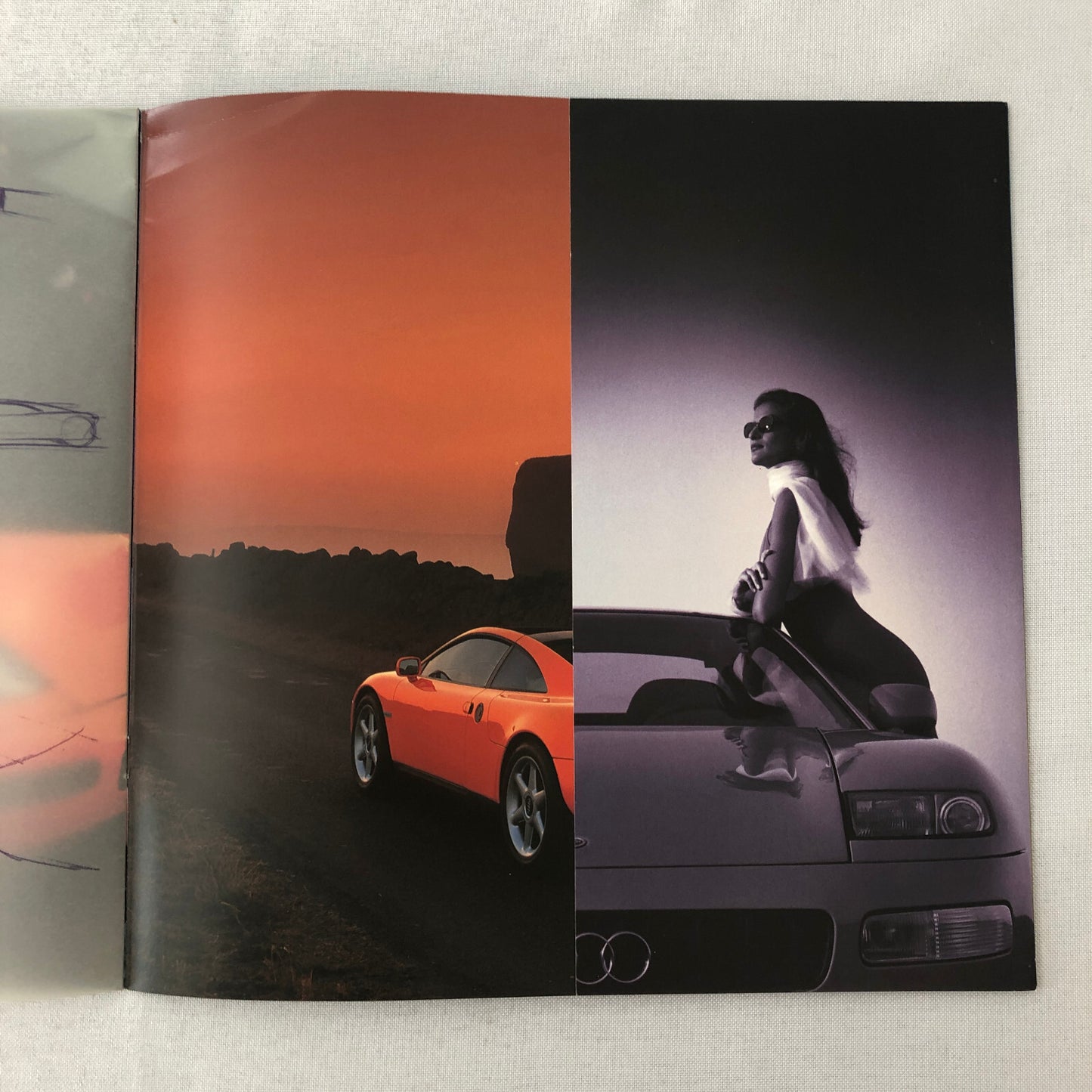Audi Quattro Sypder Concept Car Sales Brochure Catalog