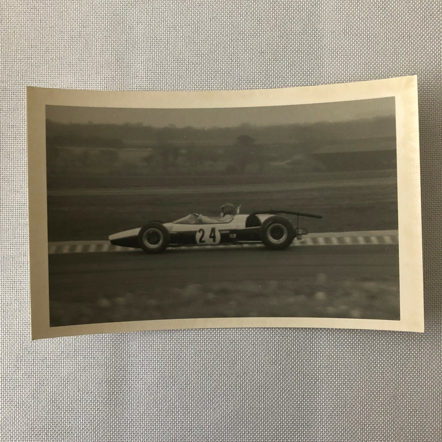 Vintage Grand Prix Racing Car Photo Photograph Print 