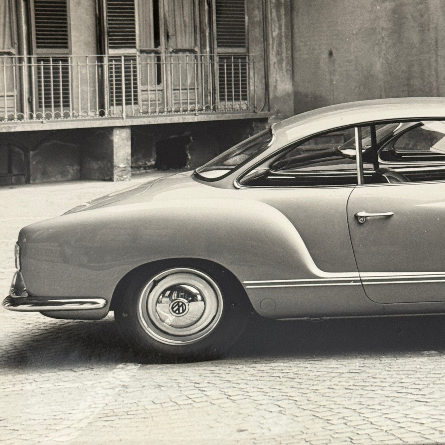 Volkswagen Karmann Ghia Car Vintage Photo Photograph Print
