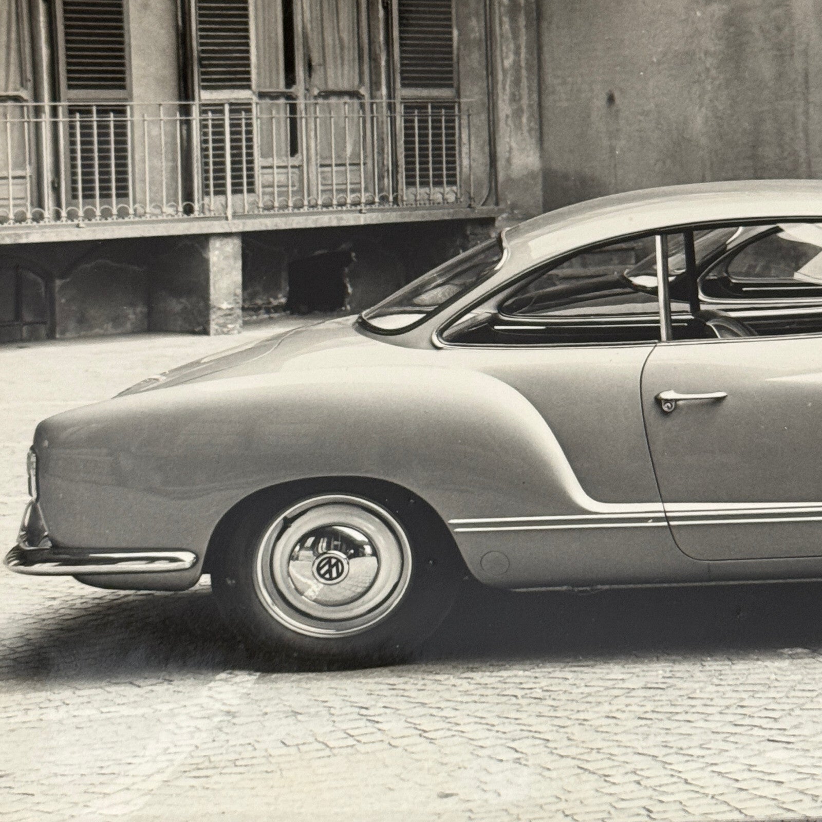 Volkswagen Karmann Ghia Car Vintage Photo Photograph Print