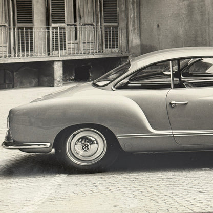 Volkswagen Karmann Ghia Car Vintage Photo Photograph Print