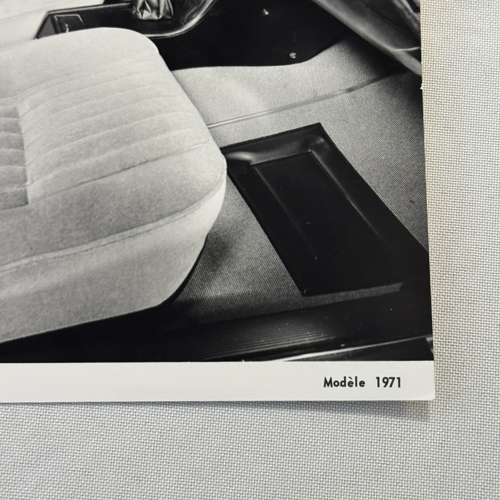 1971 Peugeot 504 Coupe Factory Press Photo Photograph Vintage