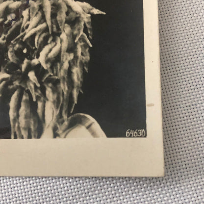 Circus Performer in Costume Real Photo Postcard Post Card RPPC Vintage European