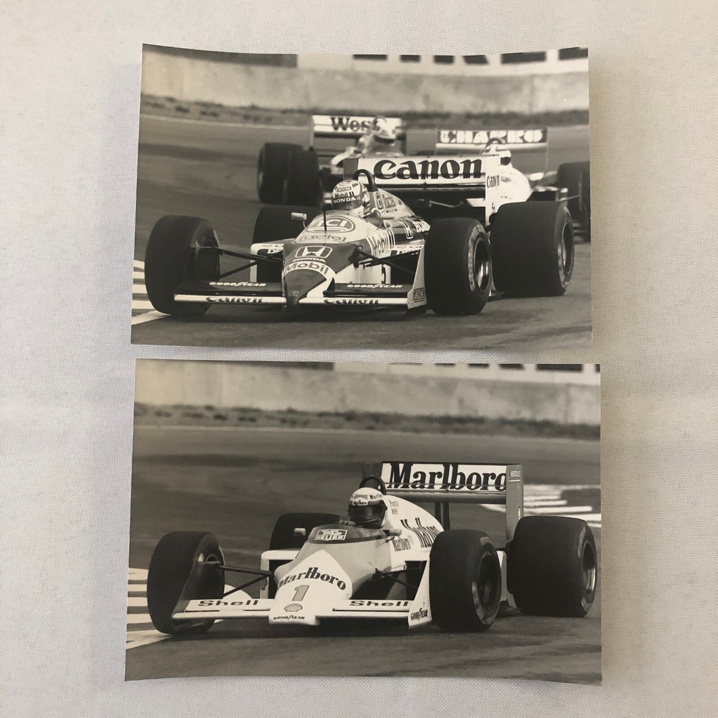 1987 Grand Prix Formula One F1 Racing Photo Lot of 15 Brazil Spain Spanish