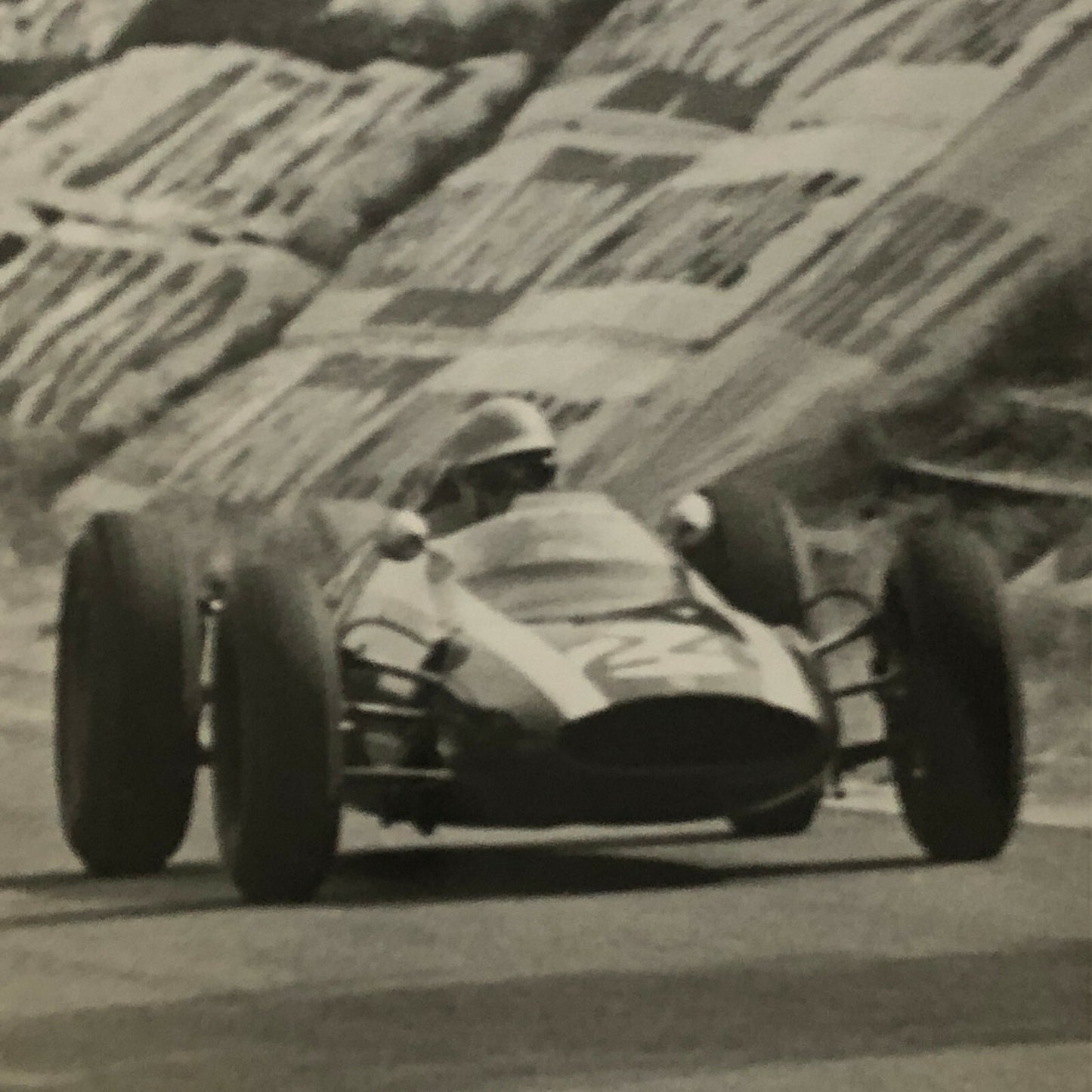 Vintage Grand Prix Racing Car Photo Photograph Print 