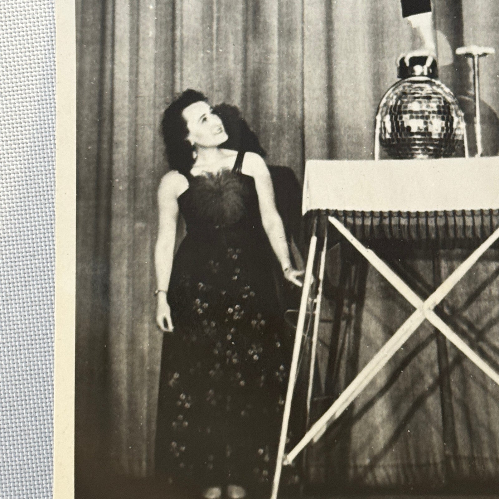 Vintage Circus Acrobat Balancing Act Photo Photograph Print