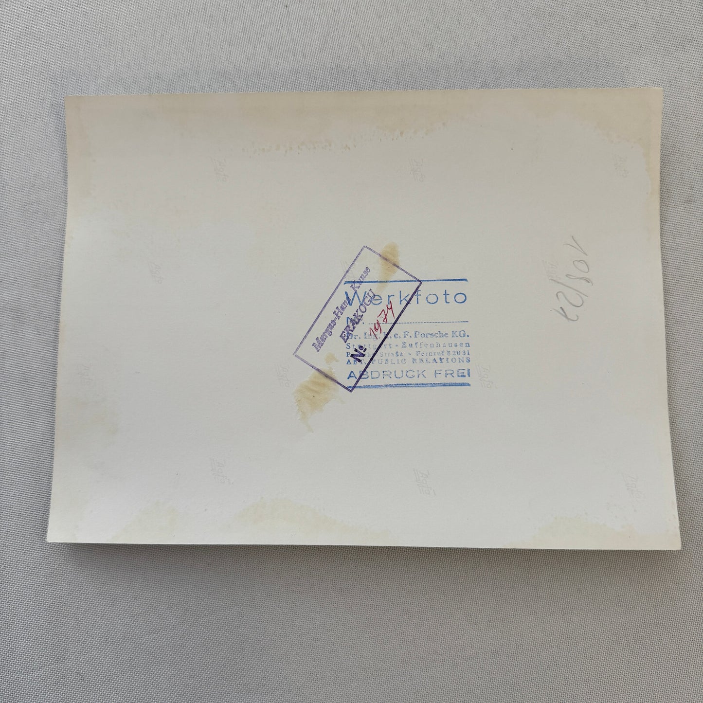 Porsche 935 Martini Racing Car Vintage Photo Photograph Print