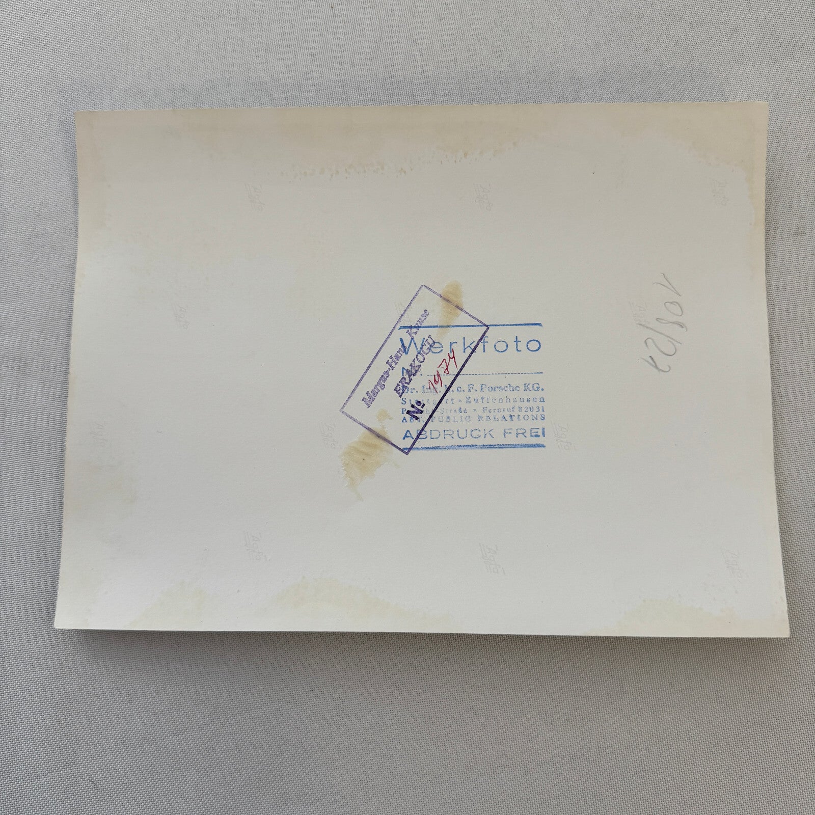 Porsche 935 Martini Racing Car Vintage Photo Photograph Print