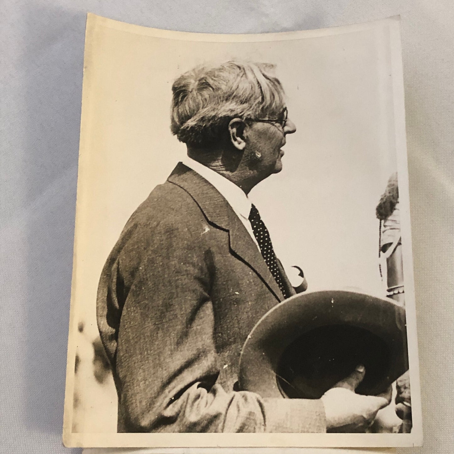 Press Photo Photograph Senator John E Erickson of Montana Underwood Photo