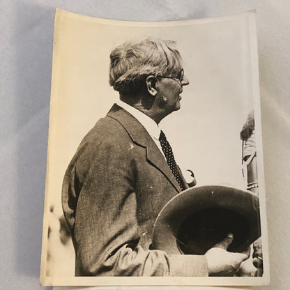 Press Photo Photograph Senator John E Erickson of Montana Underwood Photo