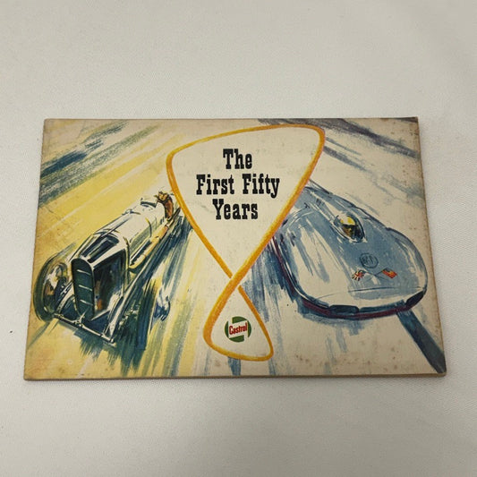 1959 Castrol Racing History Brochure Motorsport Motorcycle Car Aviation Boat +