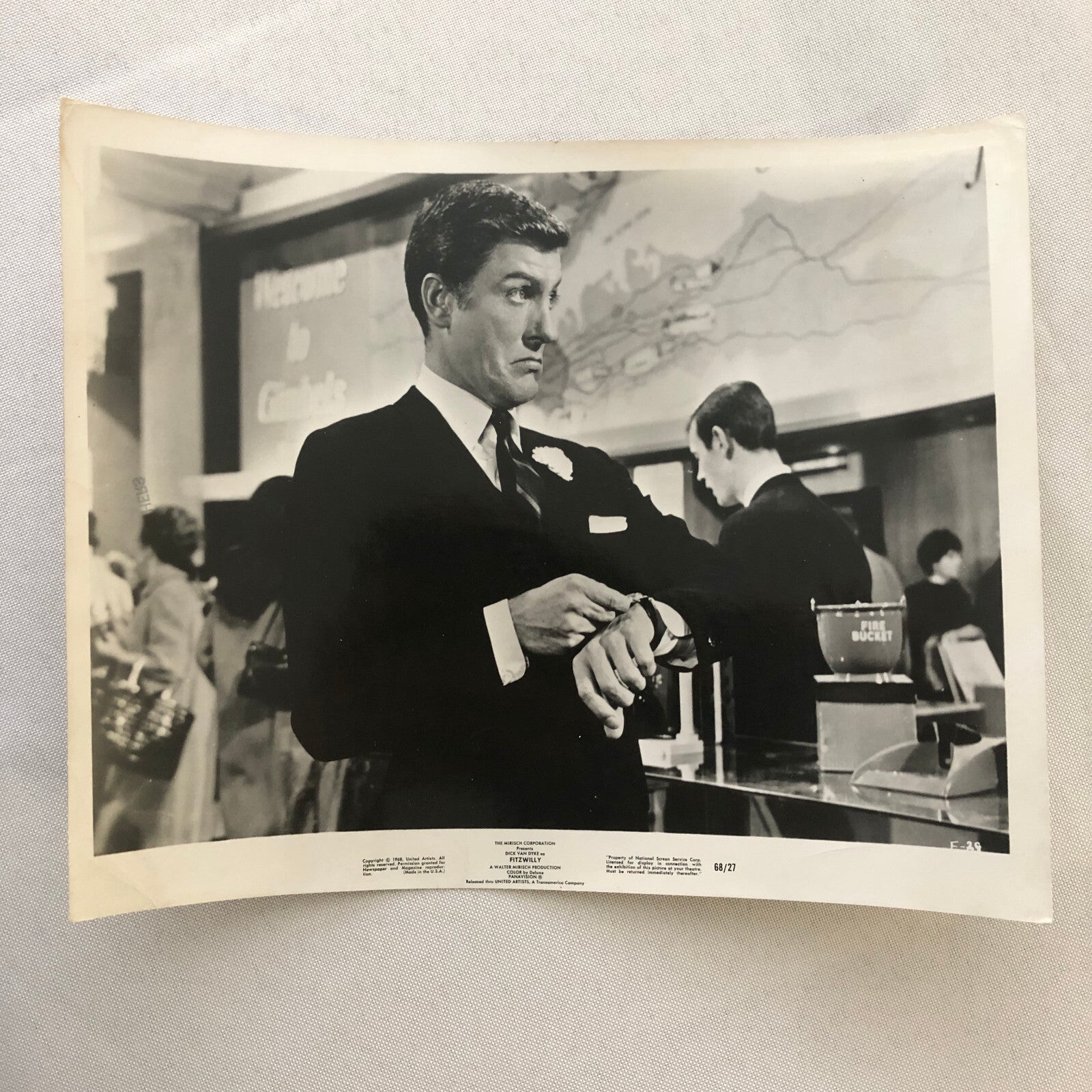 Dick Van Dyke Fitzwilly Movie Film Press Photo Photograph Print 1968