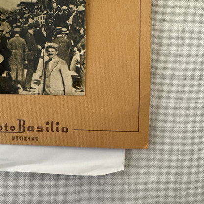 Mille Miglia Montichiari Italy 1986 Letter From Mayor with Vintage Photos 1986