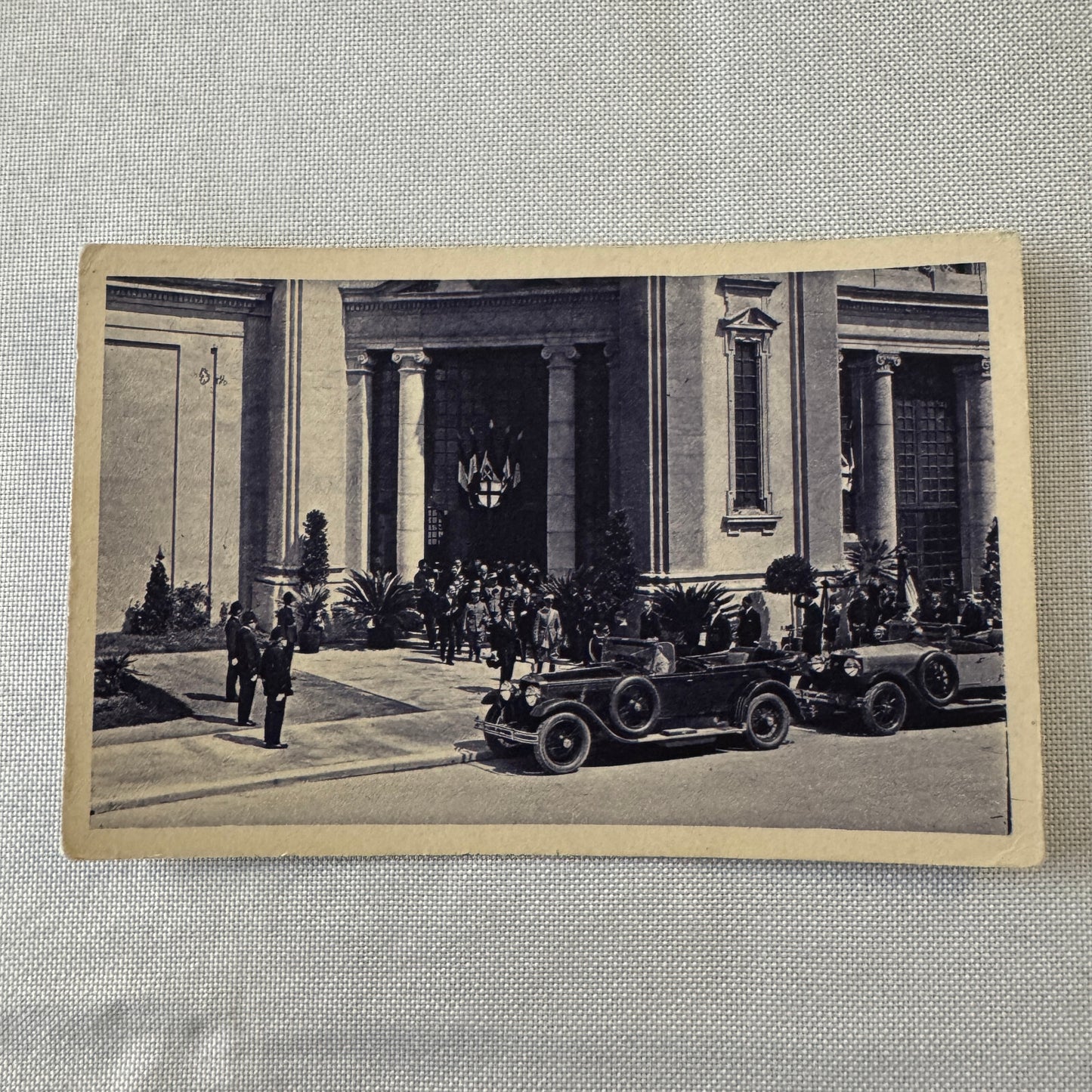 Vintage Italian Postcard Post Card International Exposition 1928 Milano Milan