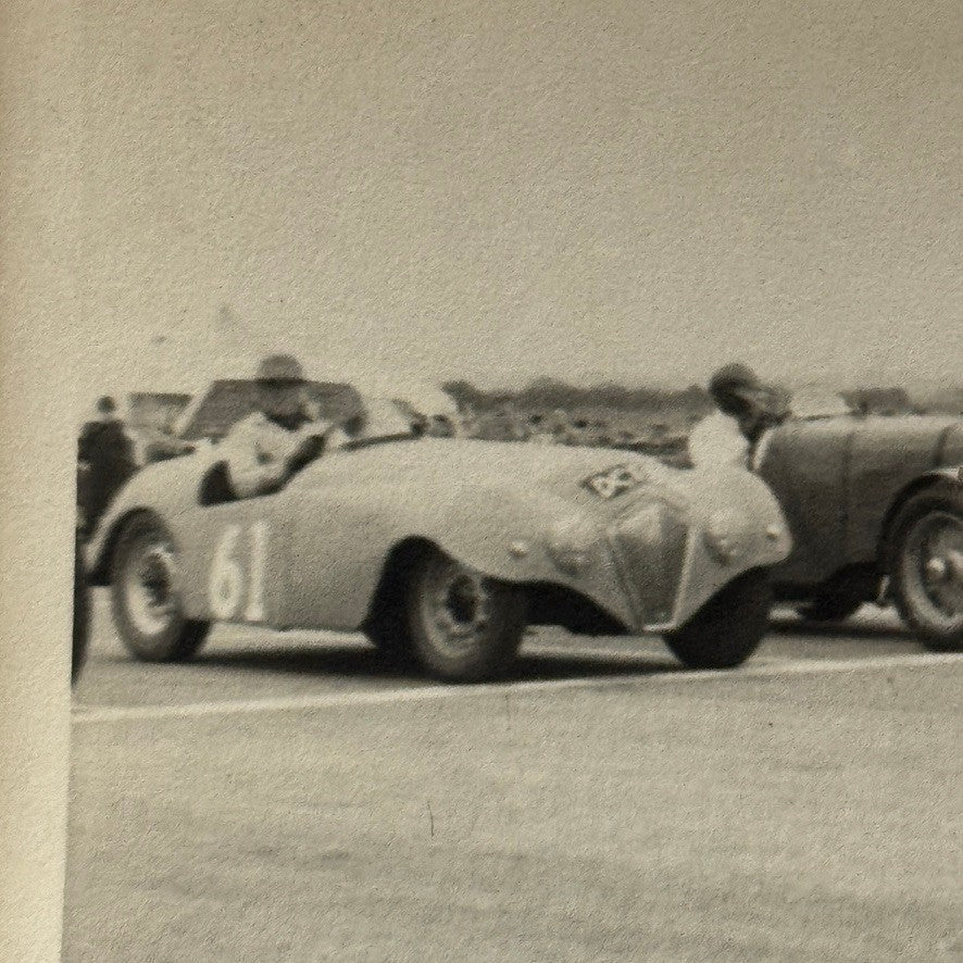 Vintage Racing Photo Photograph Print Motorsport Race Unidentified