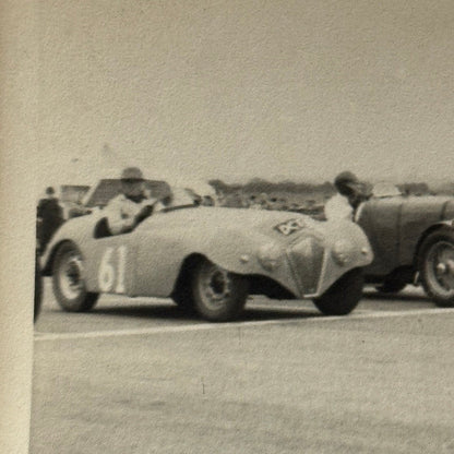 Vintage Racing Photo Photograph Print Motorsport Race Unidentified