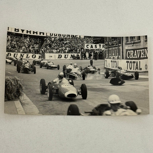 Vintage Racing Photo Crash Wreck Accident Motorsport Magazine UK Photograph