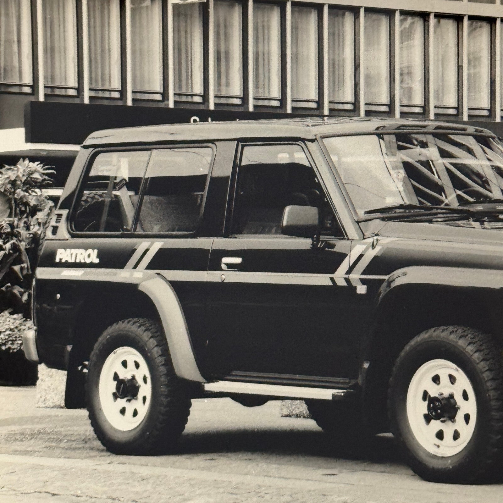 Nissan Patrol GR SUV Photo Press Photograph Print Vintage