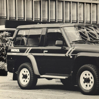 Nissan Patrol GR SUV Photo Press Photograph Print Vintage
