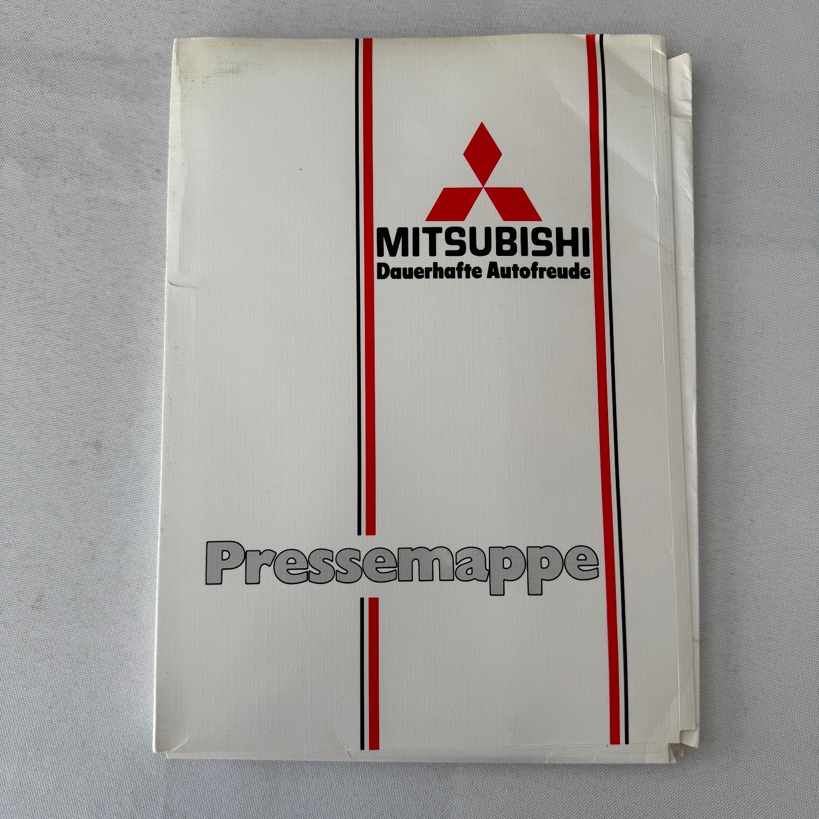 Vintage Mitsubishi Car Press Kit Photos Brochure Galant Lancer Turbo Colt GERMAN