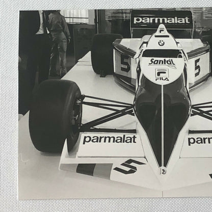 Vintage Brabham BMW BT 52 Parmalat Racing Car Photo Photograph BT52