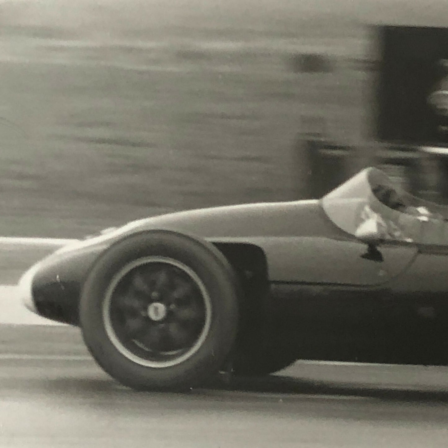 Vintage Racing Car Photo Photograph Print - D S Shale Cooper Car Goodwood 1958
